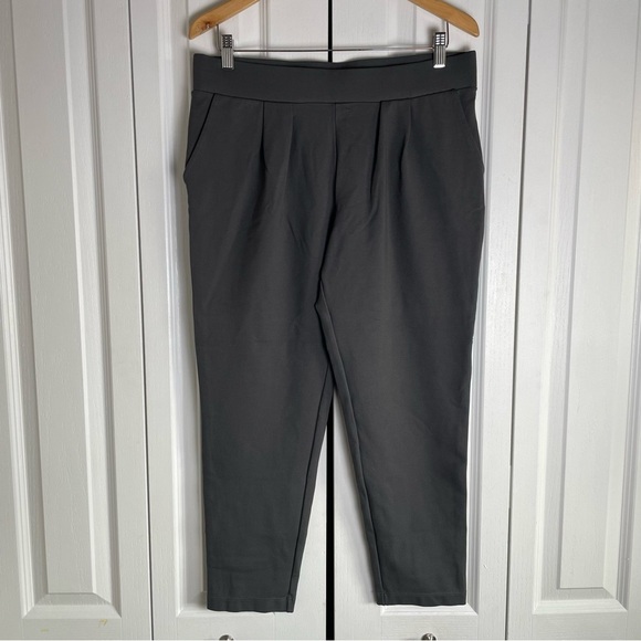 Modern Ambition Pants - Modern Ambition (Mondetta) Pull On Knit Pants Women’s L Gray Casual Minimalist